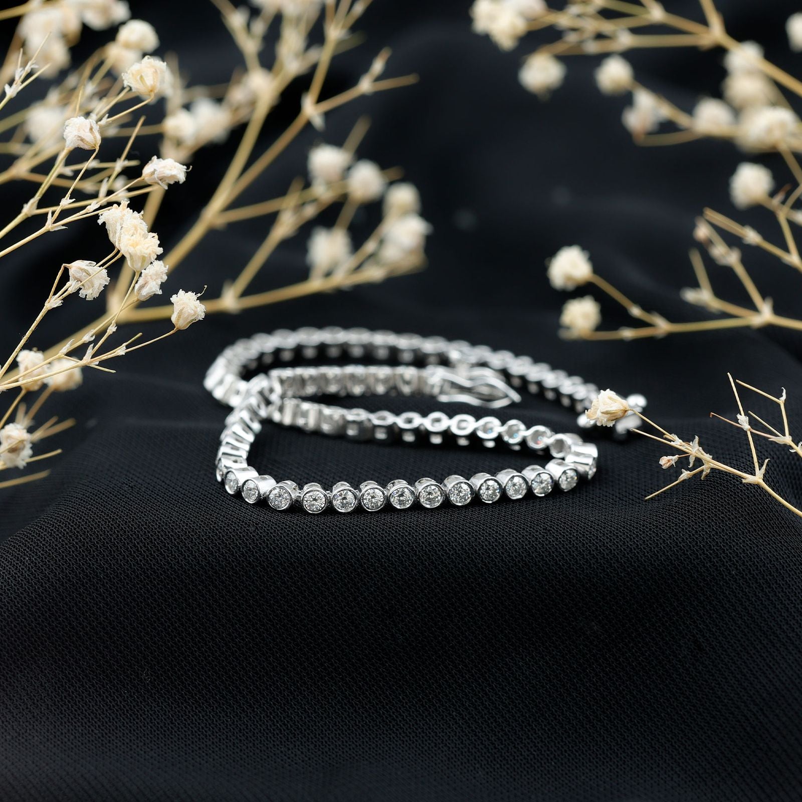 Rose Gold Diamond Bracelet - Babe Carat preview product image 2